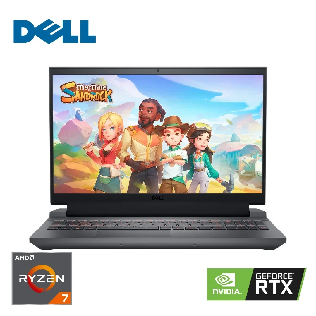 Dell G15 AMD Ryzen 7 7840HS RTX 4060 8GB Graphics – 16GB DDR5 RAM – 512GB NVMe SSD – 15.6″ FHD 165Hz Display – Windows 11 Home – Dark Shadow Gray